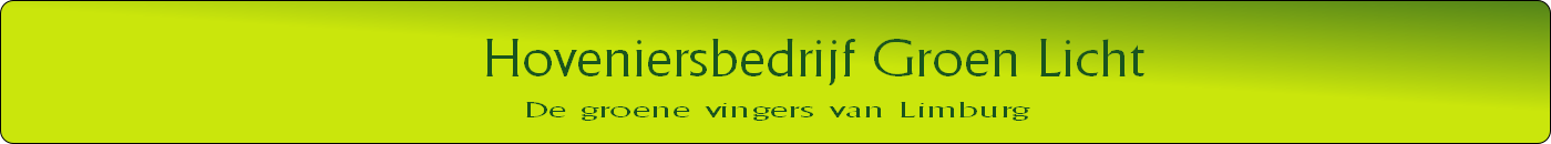 De groene vingers van Limburg